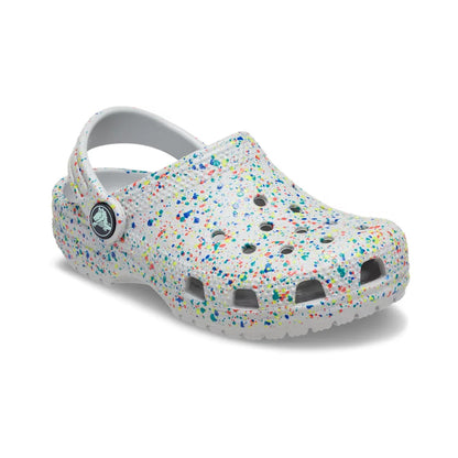 Crocs Toddler Classic Glow Paint Splatter Clog ALT140