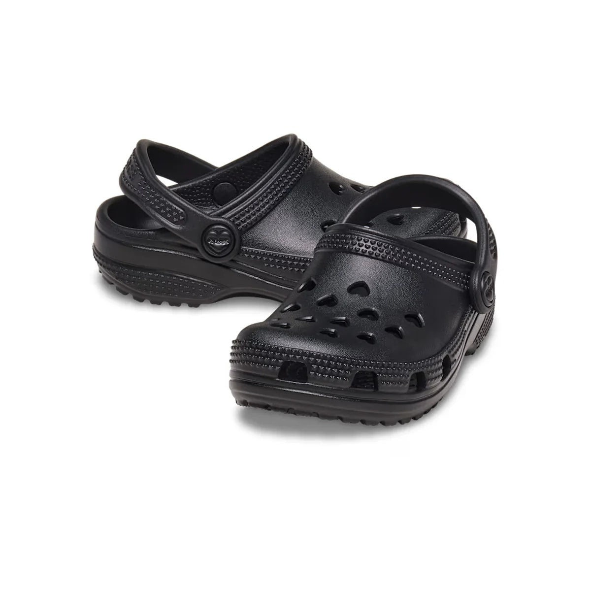 Crocs Toddler Classic Hearts Cut Out Clog ALT110