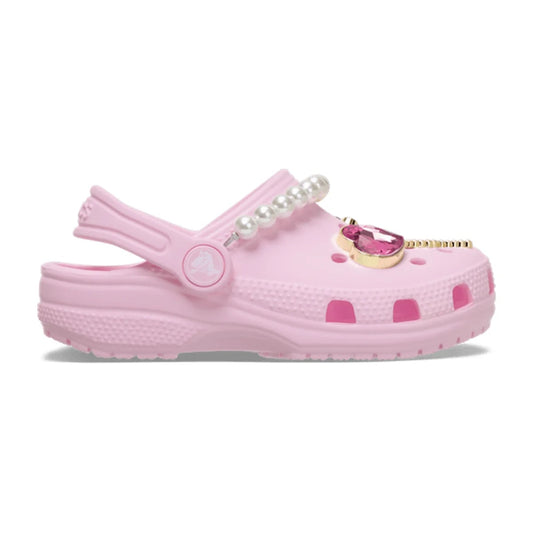 Toddler Classic Pearl Glam Clog - Pink Milk