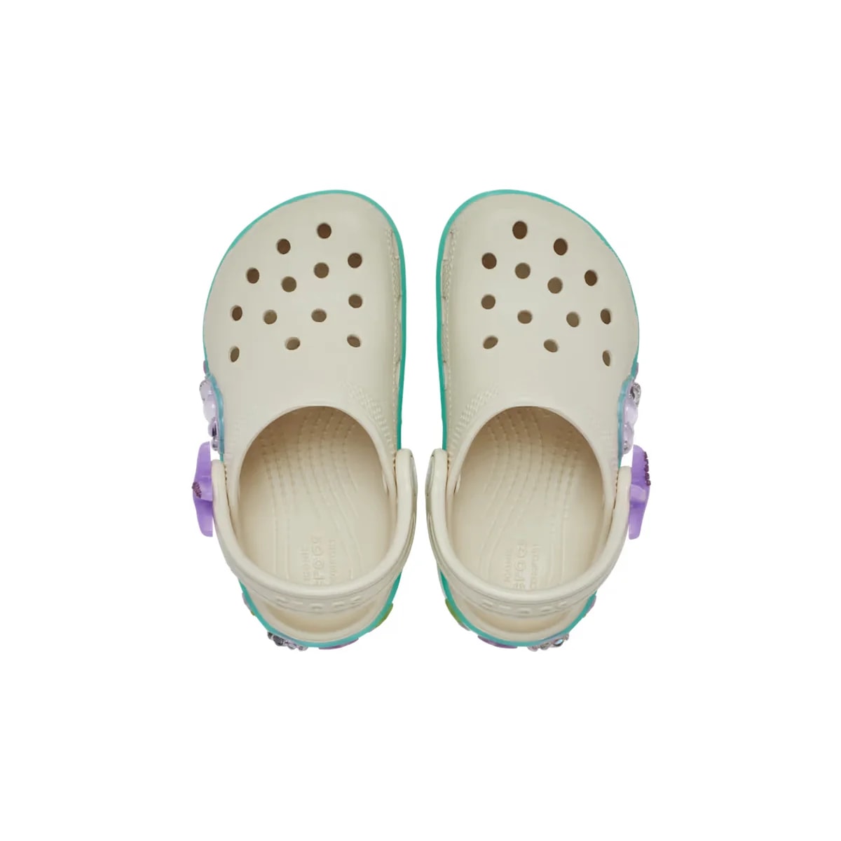 Crocs Toddler Classic Sea Sparkle Shaker Clog ALT120
