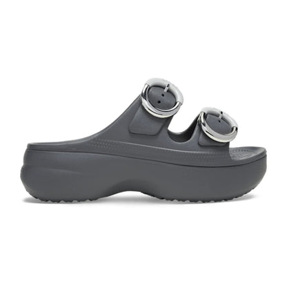 Women's Saturday Platform Dipped Buckle Sandal - Carbon