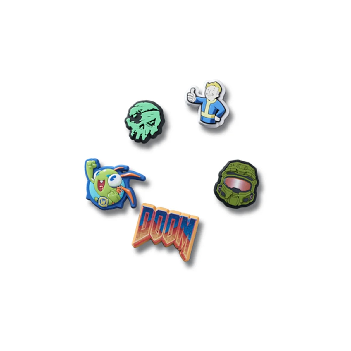Xbox 5 Pack Jibbitz Charms